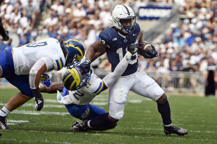 Penn State overpowers Delaware early, cruises to 63-7 victory